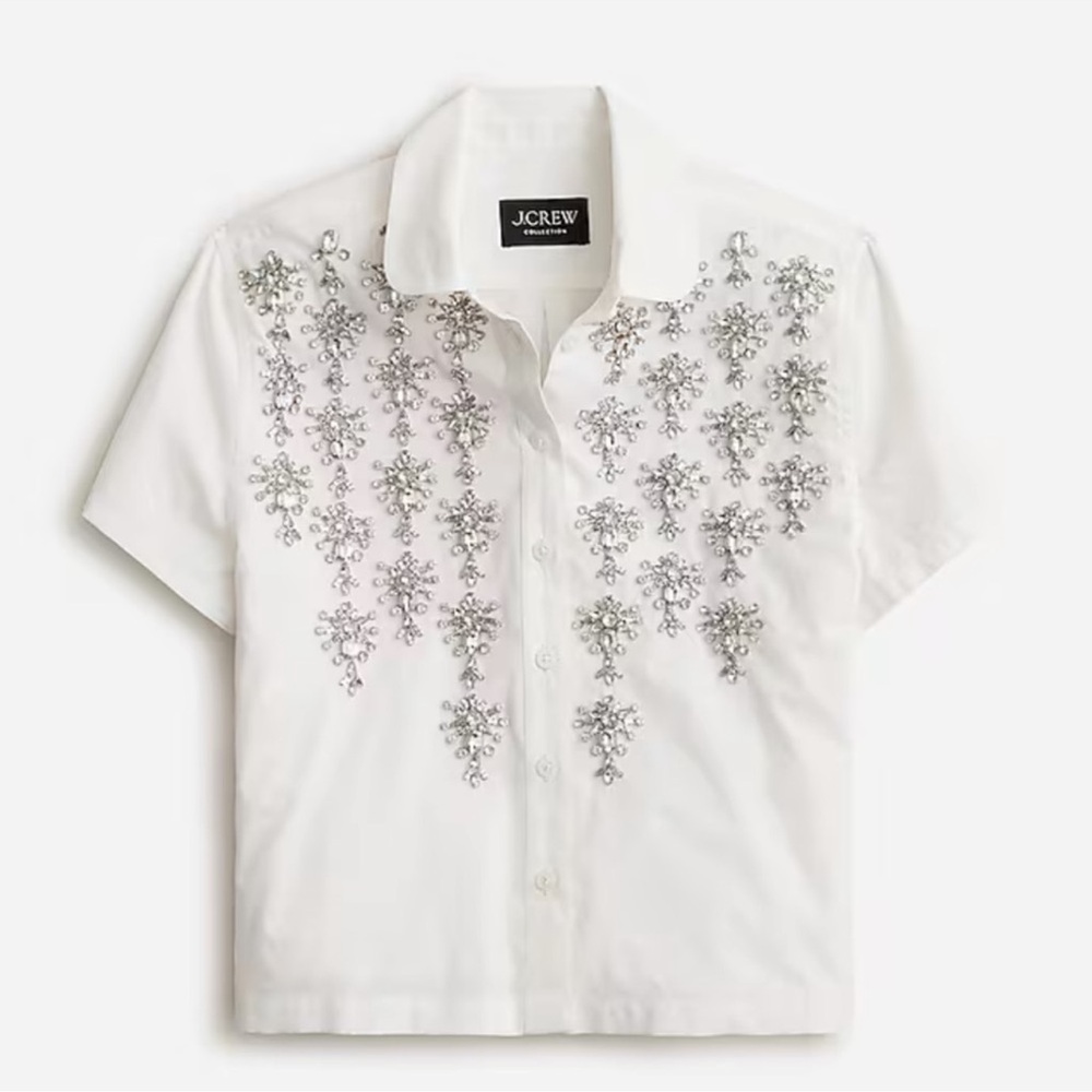 EMBELLISHED SHIRT - Picture 4 of 9